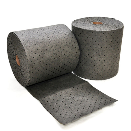32" x 300 ft Standard Gray LW Universal Absorbent Roll 1/Bag