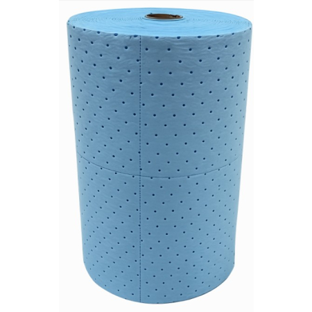 Oil Only Three-Ply Premium Absorbent Roll 24"x150' Blue 