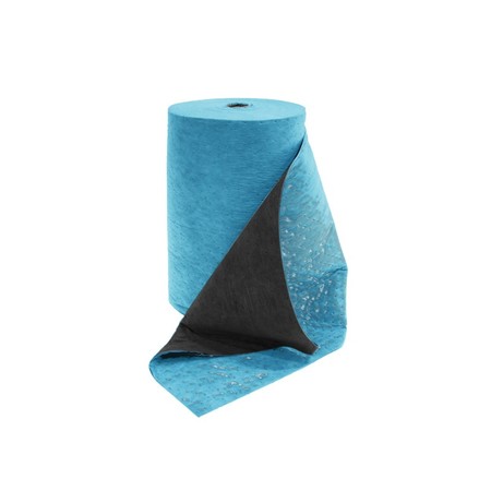 19" x 80 ft Oil-Only Premium Railroad Mat Outside Piece Absorbent Rug Roll 2/Bag