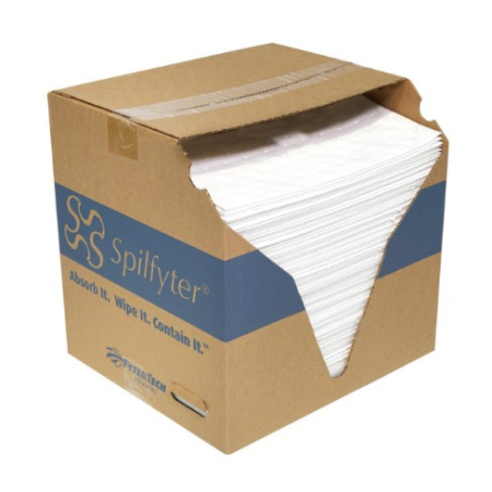Oil Only Single-Ply Premium Absorbent Pads 16"x18"  100/Box