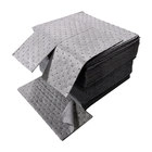 Sorbent Pad, 24 gal, 16 in x 18 in, Universal, Gray, 100 PK