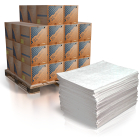 16" x 18" White Oil-Only MW Absorbent Pad 1 Pallet